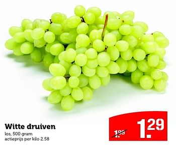 Aanbiedingen Witte druiven - Huismerk - Coop - Geldig van 05/10/2015 tot 11/10/2015 bij Coop