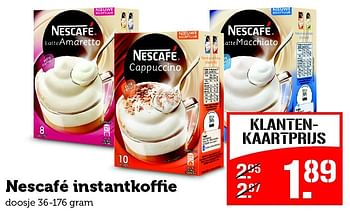 Aanbiedingen Nescafé instantkoffie - Nescafe - Geldig van 05/10/2015 tot 11/10/2015 bij Coop