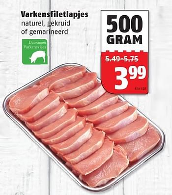 Aanbiedingen Varkensfiletlapjes - Huismerk Poiesz - Geldig van 05/10/2015 tot 11/10/2015 bij Poiesz