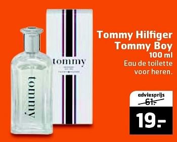 Aanbiedingen Tommy hilfiger tommy boy - Tommy Hilfiger - Geldig van 06/10/2015 tot 11/10/2015 bij Trekpleister