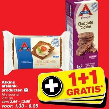 Aanbiedingen Atkins afslankproducten - Atkins - Geldig van 07/10/2015 tot 13/10/2015 bij Hoogvliet