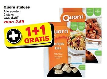 Aanbiedingen Quorn stukjes - Quorn - Geldig van 07/10/2015 tot 13/10/2015 bij Hoogvliet