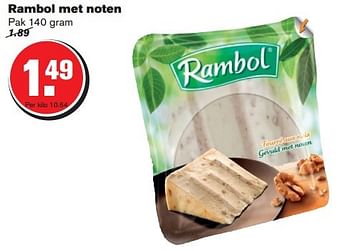 Aanbiedingen Rambol met noten - Rambol - Geldig van 07/10/2015 tot 13/10/2015 bij Hoogvliet