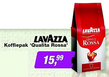 Aanbiedingen Koffiepak `qualita rossa` - Lavazza - Geldig van 05/10/2015 tot 18/10/2015 bij ElectronicPartner