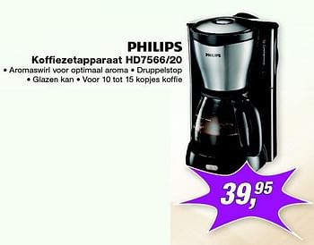 Aanbiedingen Philips koffiezetapparaat hd7566-20 - Philips - Geldig van 05/10/2015 tot 18/10/2015 bij ElectronicPartner
