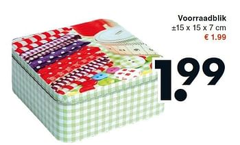 Aanbiedingen Voorraadblik - Huismerk - Wibra - Geldig van 05/10/2015 tot 17/10/2015 bij Wibra