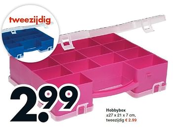 Aanbiedingen Hobbybox - Huismerk - Wibra - Geldig van 05/10/2015 tot 17/10/2015 bij Wibra