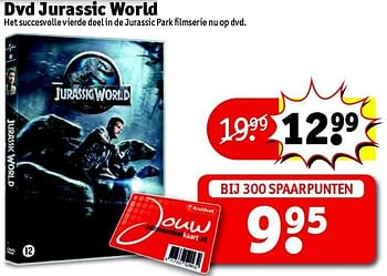 Aanbiedingen Dvd jurassic world - Huismerk - Kruidvat - Geldig van 06/10/2015 tot 18/10/2015 bij Kruidvat
