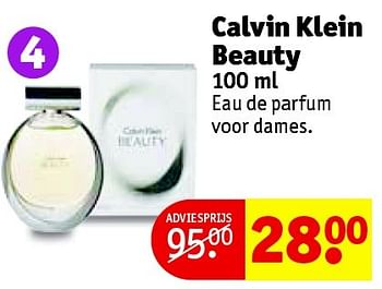 Aanbiedingen Calvin klein beauty - Calvin Klein - Geldig van 06/10/2015 tot 18/10/2015 bij Kruidvat