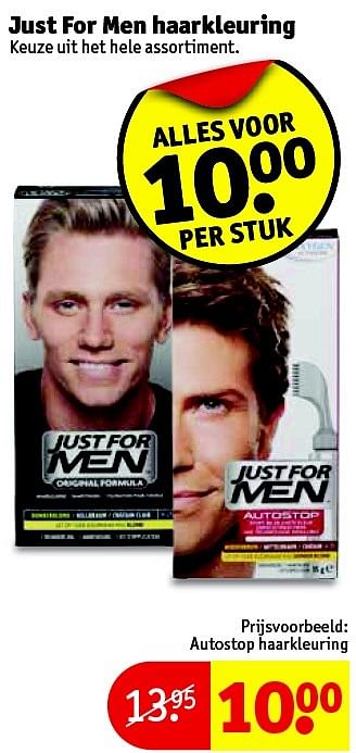 Aanbiedingen Just for men haarkleuring autostop haarkleuring - Just for Men - Geldig van 06/10/2015 tot 18/10/2015 bij Kruidvat