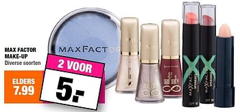 Aanbiedingen Max factor make-up - Max Factor - Geldig van 05/10/2015 tot 18/10/2015 bij Big Bazar