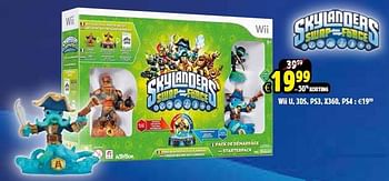 Aanbiedingen Skylanders swap force x360 - Activision - Geldig van 10/10/2015 tot 01/11/2015 bij ToyChamp
