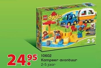 Aanbiedingen Kampeer avontuur - Lego - Geldig van 12/10/2015 tot 06/12/2015 bij Multi Bazar