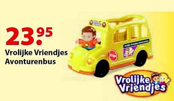 Aanbiedingen Vrolijke vriendjes avonturenbus - Vtech - Geldig van 12/10/2015 tot 06/12/2015 bij Multi Bazar