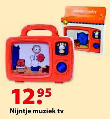 Aanbiedingen Nijntje muziek tv - Nijntje - Geldig van 12/10/2015 tot 06/12/2015 bij Multi Bazar
