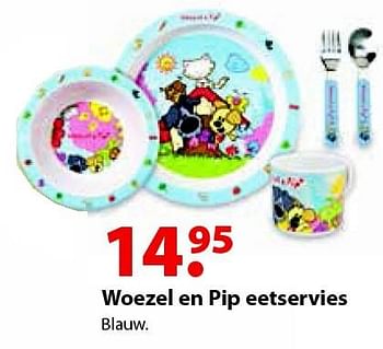 Aanbiedingen Woezel en pip eetservies - Woezel en Pip - Geldig van 12/10/2015 tot 06/12/2015 bij Multi Bazar