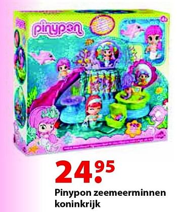 Aanbiedingen Pinypon zeemeerminnen koninkrijk - Pinypon - Geldig van 12/10/2015 tot 06/12/2015 bij Multi Bazar
