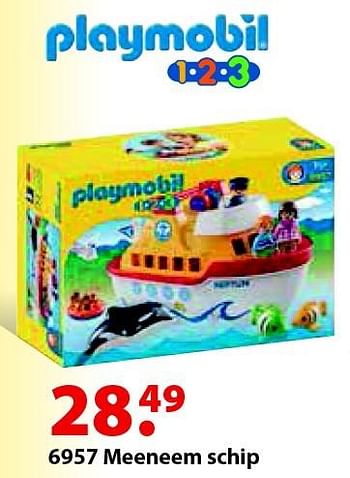 Aanbiedingen Meeneem schip - Playmobil - Geldig van 12/10/2015 tot 06/12/2015 bij Multi Bazar