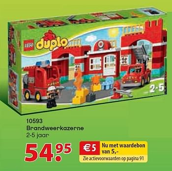 Aanbiedingen Brandweerkazerne - Lego - Geldig van 12/10/2015 tot 06/12/2015 bij Multi Bazar