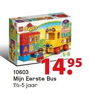 Aanbiedingen Mijn eerste bus - Lego - Geldig van 12/10/2015 tot 06/12/2015 bij Multi Bazar