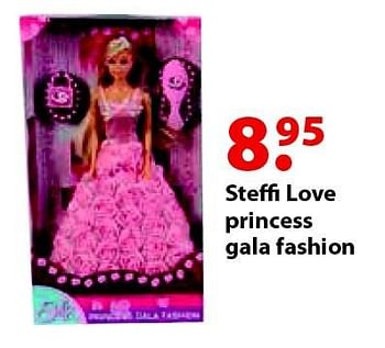 Aanbiedingen Steffi love princess gala fashion - Steffi Love - Geldig van 12/10/2015 tot 06/12/2015 bij Multi Bazar