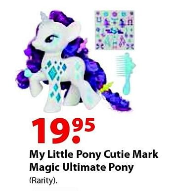 Aanbiedingen My little pony cutie mark magic ultimate pony - My Little Pony - Geldig van 12/10/2015 tot 06/12/2015 bij Multi Bazar