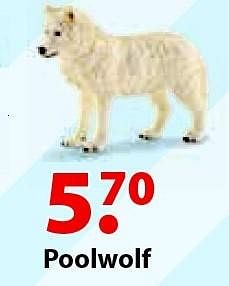 Aanbiedingen Poolwolf - Schleich - Geldig van 12/10/2015 tot 06/12/2015 bij Multi Bazar