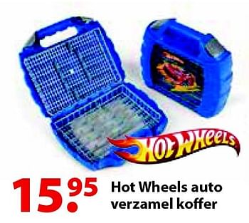 Aanbiedingen Hot wheels auto verzamel koffer - Hot Wheels - Geldig van 12/10/2015 tot 06/12/2015 bij Multi Bazar