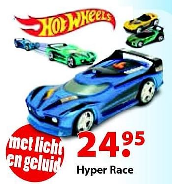 Aanbiedingen Hyper race - Hot Wheels - Geldig van 12/10/2015 tot 06/12/2015 bij Multi Bazar