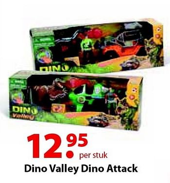 Aanbiedingen Dino valley dino attack - Dino Valley - Geldig van 12/10/2015 tot 06/12/2015 bij Multi Bazar