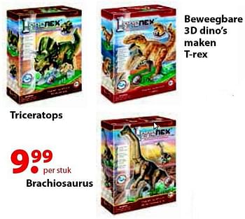 Aanbiedingen Brachiosaurus - Huismerk - Multi Bazar - Geldig van 12/10/2015 tot 06/12/2015 bij Multi Bazar