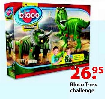 Aanbiedingen Bloco t-rex challenge - Bloco - Geldig van 12/10/2015 tot 06/12/2015 bij Multi Bazar