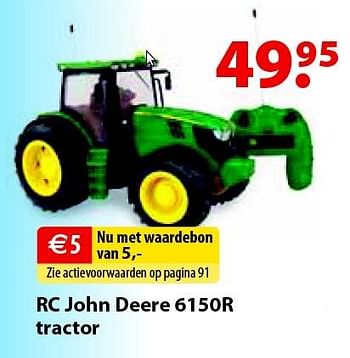 Aanbiedingen Rc john deere 6150r tractor - Huismerk - Multi Bazar - Geldig van 12/10/2015 tot 06/12/2015 bij Multi Bazar