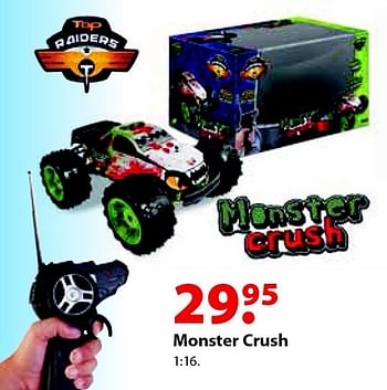 Aanbiedingen Monster crush - Top Raiders - Geldig van 12/10/2015 tot 06/12/2015 bij Multi Bazar