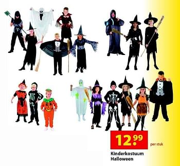 Aanbiedingen Kinderkostuum halloween - Huismerk - Multi Bazar - Geldig van 12/10/2015 tot 06/12/2015 bij Multi Bazar