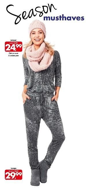 Aanbiedingen Jumpsuit - Huismerk - Bristol - Geldig van 12/10/2015 tot 28/10/2015 bij Bristol