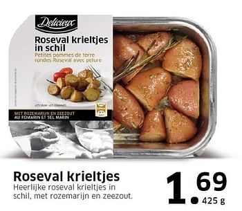 Aanbiedingen Roseval krieltjes - Delicieux - Geldig van 11/10/2015 tot 18/10/2015 bij Lidl