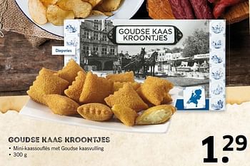 Aanbiedingen Goudse kaas kroontjes - Huismerk - Lidl - Geldig van 11/10/2015 tot 18/10/2015 bij Lidl