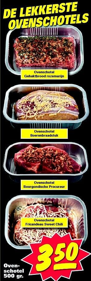 Aanbiedingen Ovenschotel - Huismerk - Nettorama - Geldig van 11/10/2015 tot 18/10/2015 bij Nettorama