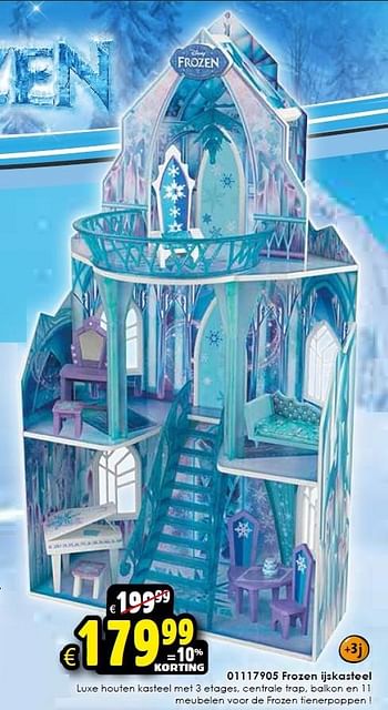 Aanbiedingen Frozen ijskasteel - Disney  Frozen - Geldig van 17/10/2015 tot 25/10/2015 bij ToyChamp