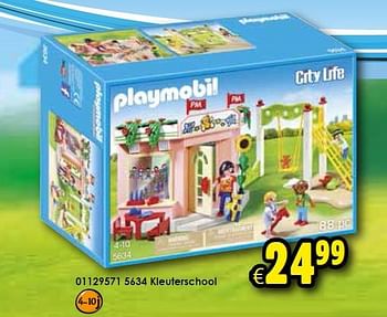 Aanbiedingen 5634 kleuterschool - Playmobil - Geldig van 17/10/2015 tot 25/10/2015 bij ToyChamp