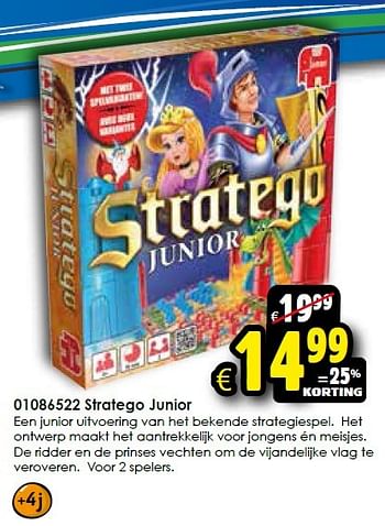 Aanbiedingen Stratego junior - Jumbo - Geldig van 17/10/2015 tot 25/10/2015 bij ToyChamp