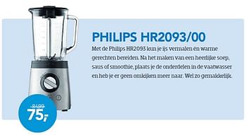 Aanbiedingen Philips hr2093-00 - Philips - Geldig van 01/10/2015 tot 31/10/2015 bij Coolblue