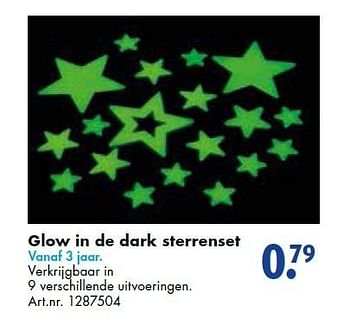 Aanbiedingen Glow in de dark sterrenset - Huismerk - Bart Smit - Geldig van 19/09/2015 tot 05/12/2015 bij Bart Smit
