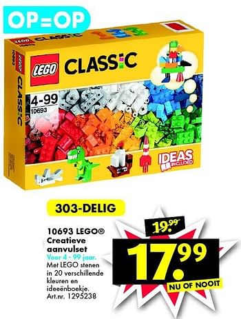 Aanbiedingen 10693 lego creatieve aanvulset - Lego - Geldig van 26/09/2015 tot 06/12/2015 bij Bart Smit