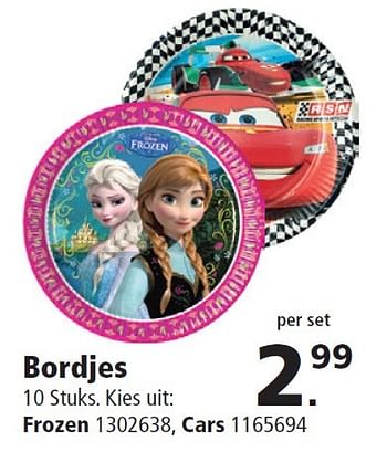Aanbiedingen Bordjes - Disney  Frozen - Geldig van 21/09/2015 tot 09/12/2015 bij Intertoys