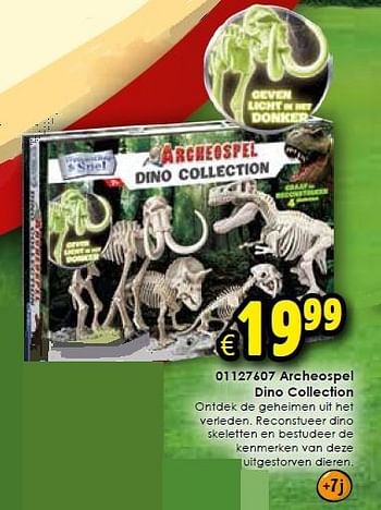 Aanbiedingen Archeospel dino collection - Clementoni - Geldig van 24/10/2015 tot 06/12/2015 bij ToyChamp