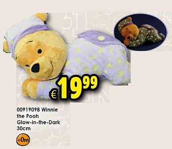 Aanbiedingen Winnie the pooh glow-in-the-dark - winnie the pooh - Geldig van 24/10/2015 tot 06/12/2015 bij ToyChamp