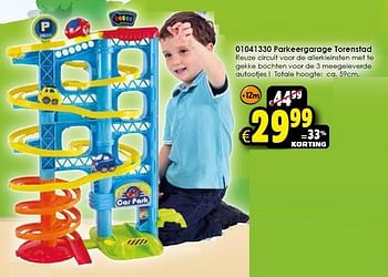 Aanbiedingen Parkeergarage torenstad - Play-Go - Geldig van 24/10/2015 tot 06/12/2015 bij ToyChamp