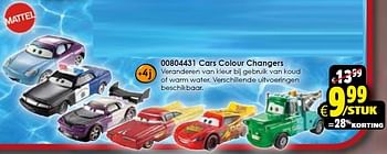 Aanbiedingen Cars colour changers - Cars - Geldig van 24/10/2015 tot 06/12/2015 bij ToyChamp